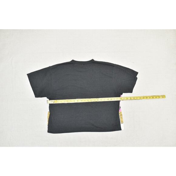 Vintage 90s Goofy Movie Surf T-Shirt Disney Single Stitch Black Size XL - Picture 5 of 8